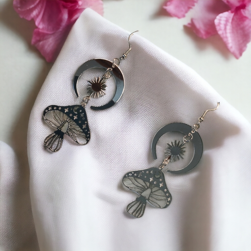Mushroom Earrings